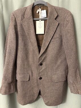 Urban Renewal Brown Herringbone Sport Coat